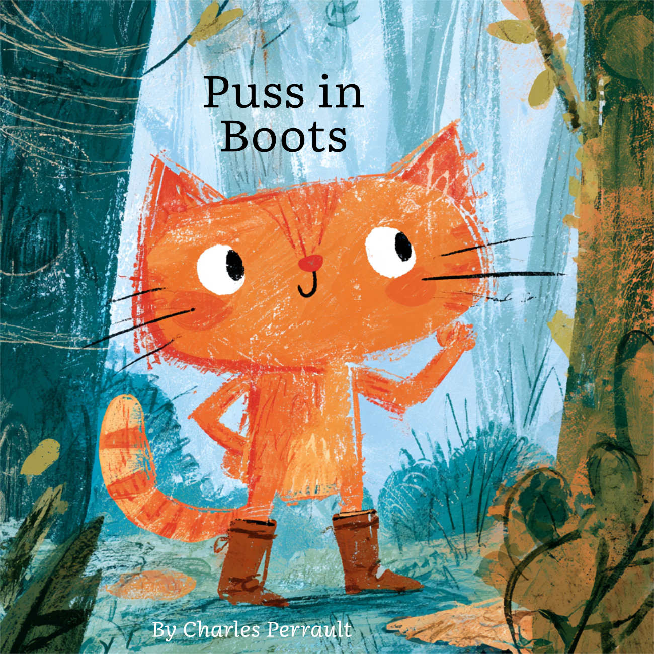 Puss in Boots by Charles Perrault classic fairy tales for kids cover