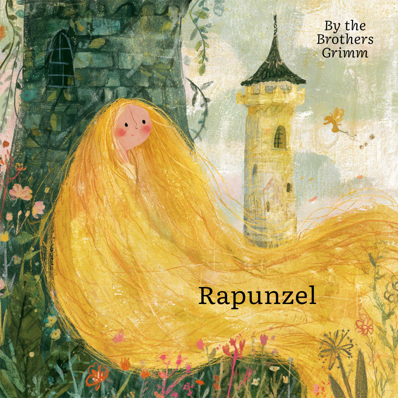 classic fairy tales Rapunzel Grimm brothers bedtime stories for kids cover