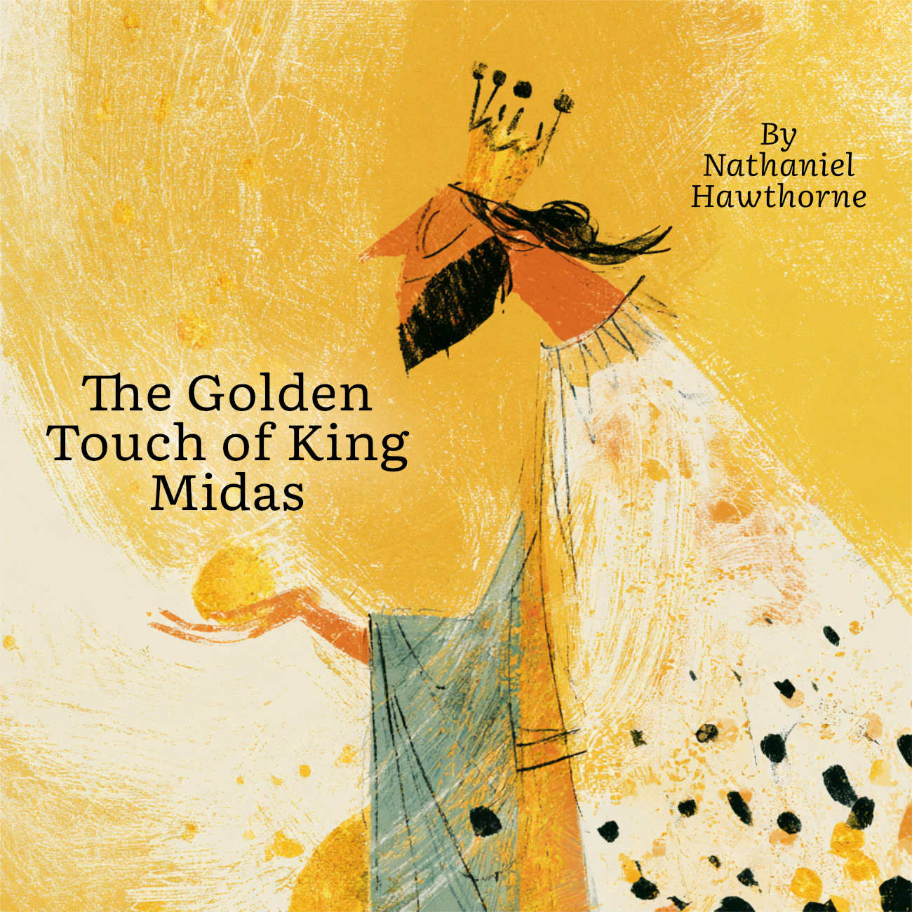 Classic fairy tales The Golden Touch of King Midas by Nathaniel Hawthorne bedtime stories for kids cover