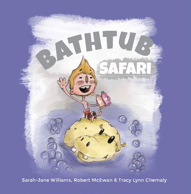 Bathtub Safari bedtime stories for kids free books cover