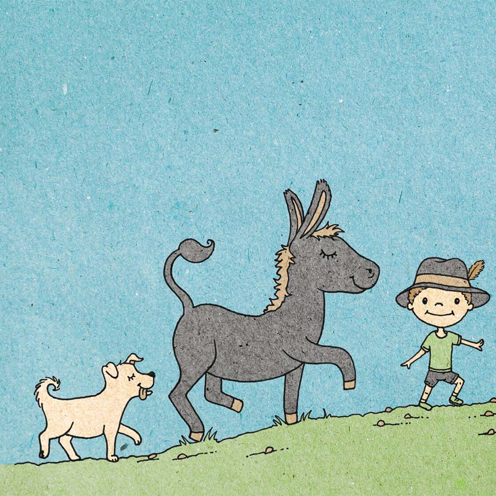 Illustration for free children's picture book A Beautiful Day 7