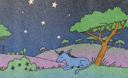 Header illustration for free children's picture book A Beautiful Day
