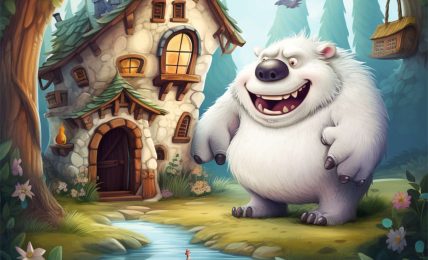 Bedtime stories The White Bear and the Trolls fairy tales for kids