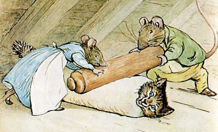 Bedtime stories by Beatrix Potter - Samuel Whiskers - header illustration