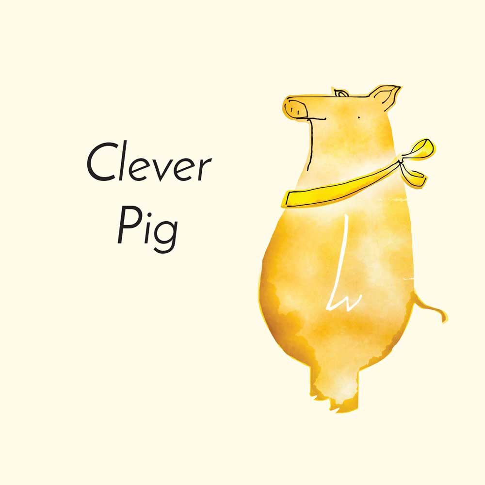 Free children's picture book Clever Pig - page 2