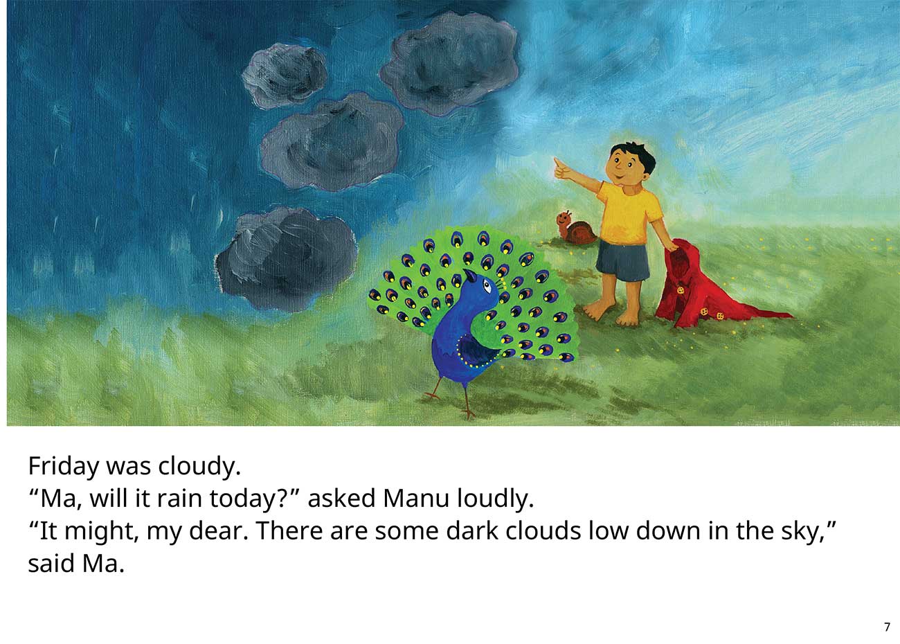 The Red Raincoat Free Kids Bedtime Story page 7