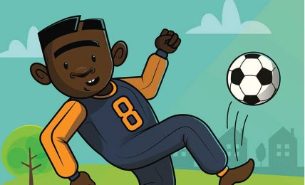 Where is Thabo free childrens football book