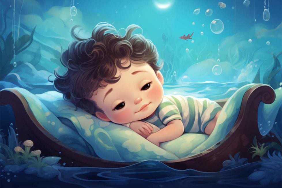 Bedtime stories Lullaby by the Sea poems for kids header