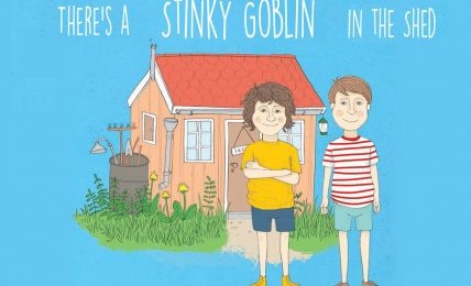 Theres A Stinky Goblin In The Shed Free Middle Grade MG Serial story header illustration