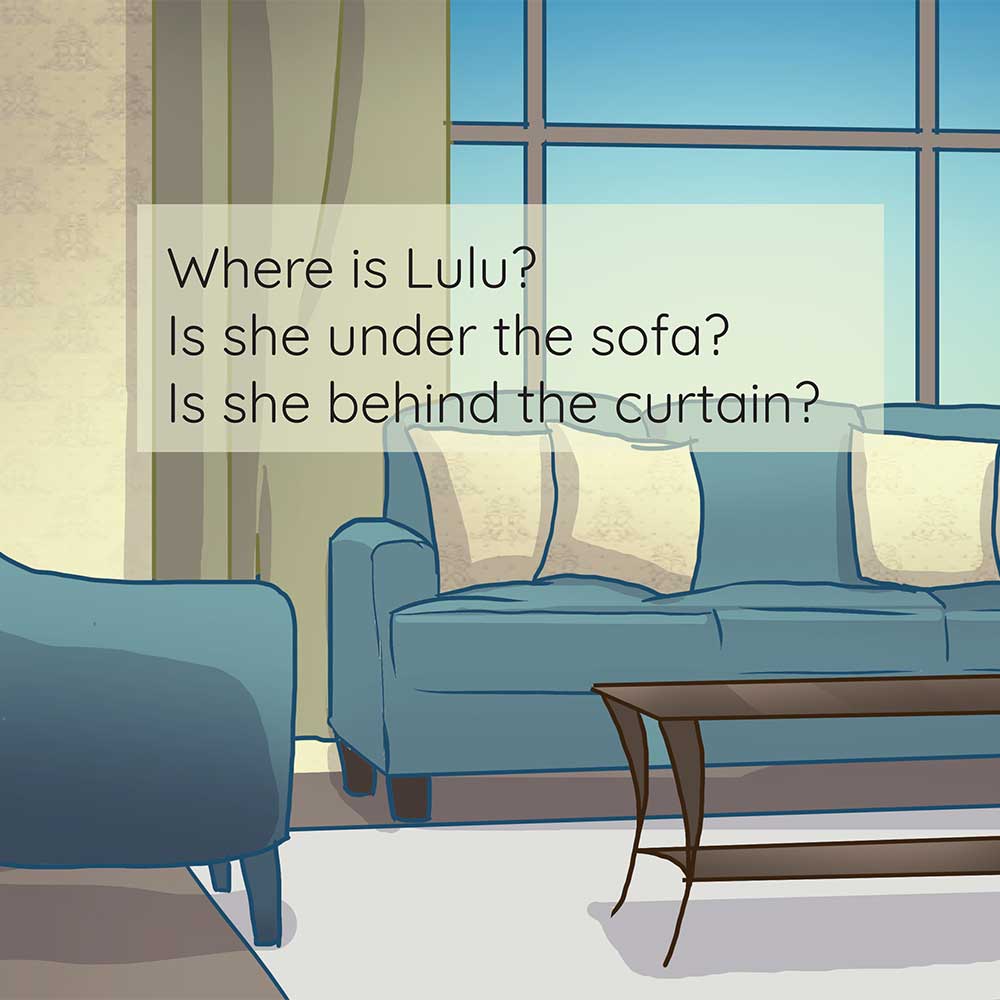 Short stories for kids Where is Lulu page 7