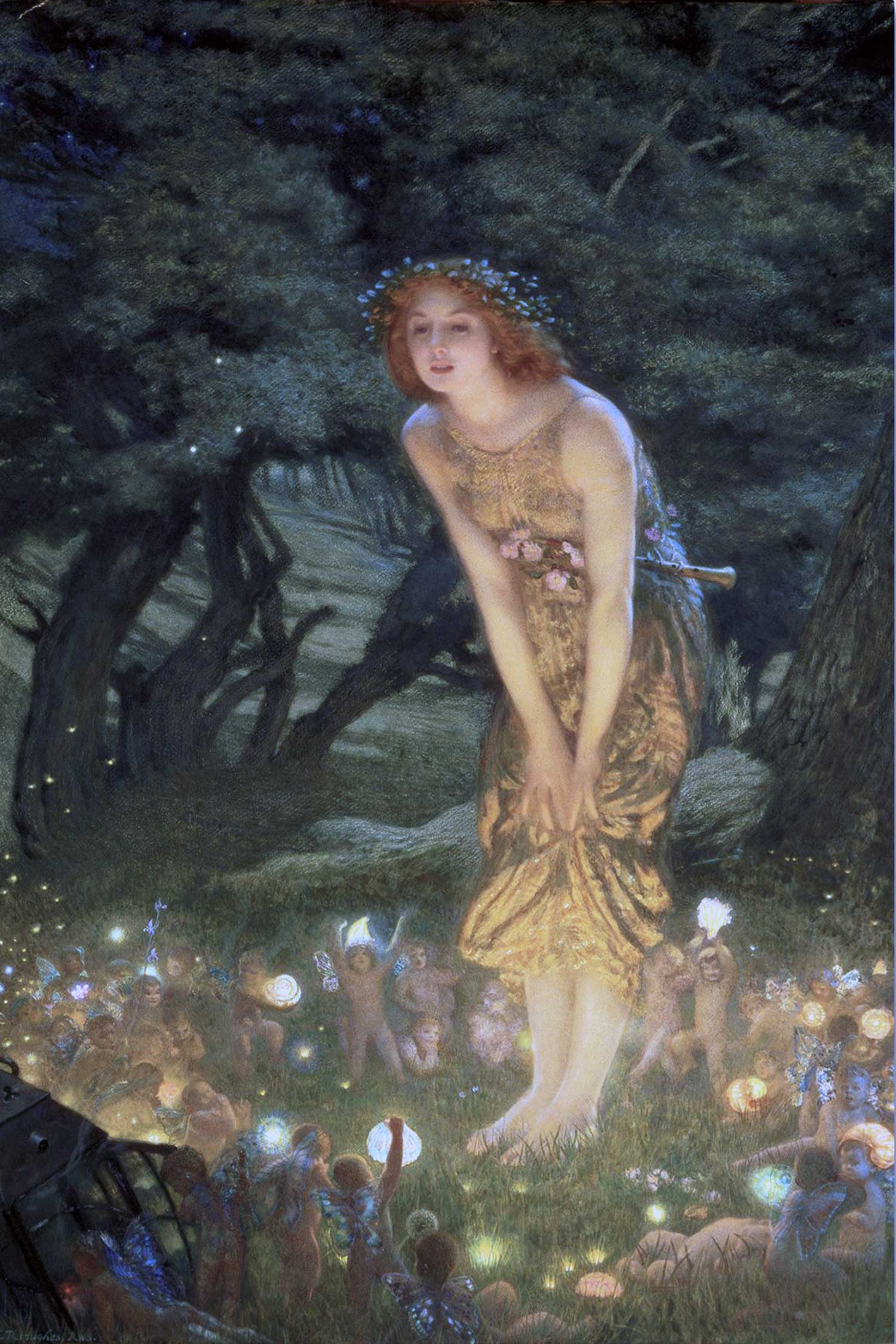 Fairy Tales Edward Robert Hughes Midsummer Eve