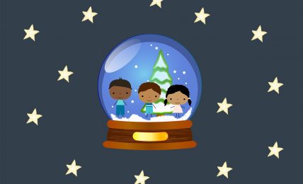 Poems for Kids Christmas Elves Bedtime Story header illustration