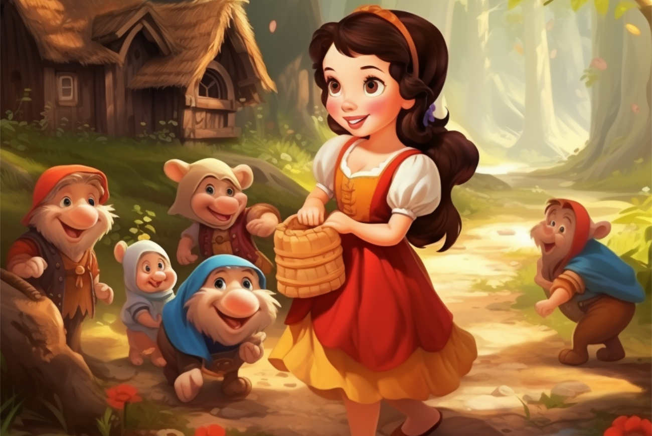 Bedtime stories Snow White and the Seven Dwarves fairy tales for kids