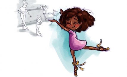 Bedtime stories Dance Mihlali stories for kids header illustration
