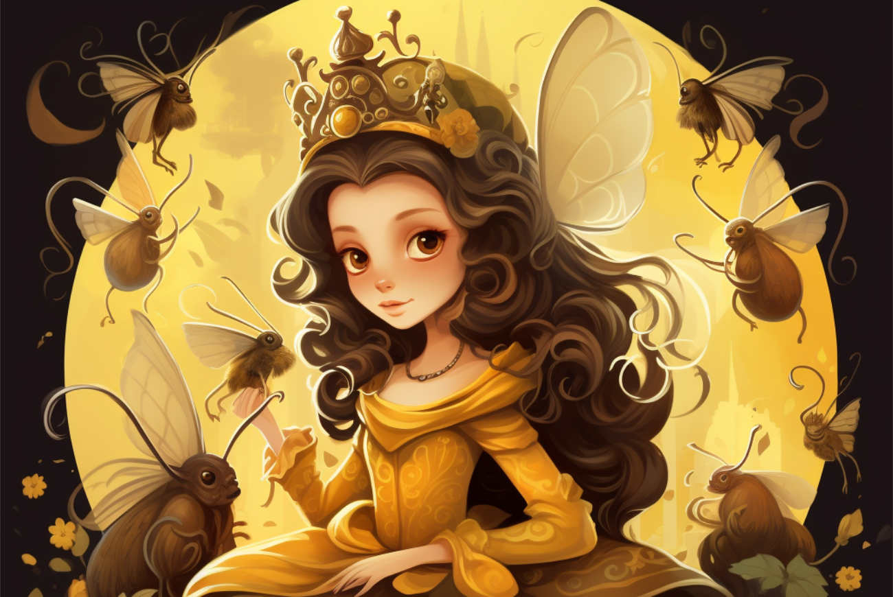 Bedtime stories The Queen Bee fairy tales for kids