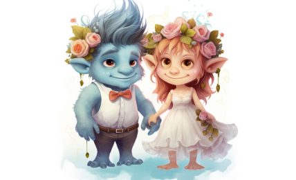 Bedtime stories The Troll Wedding fairy tales for kids