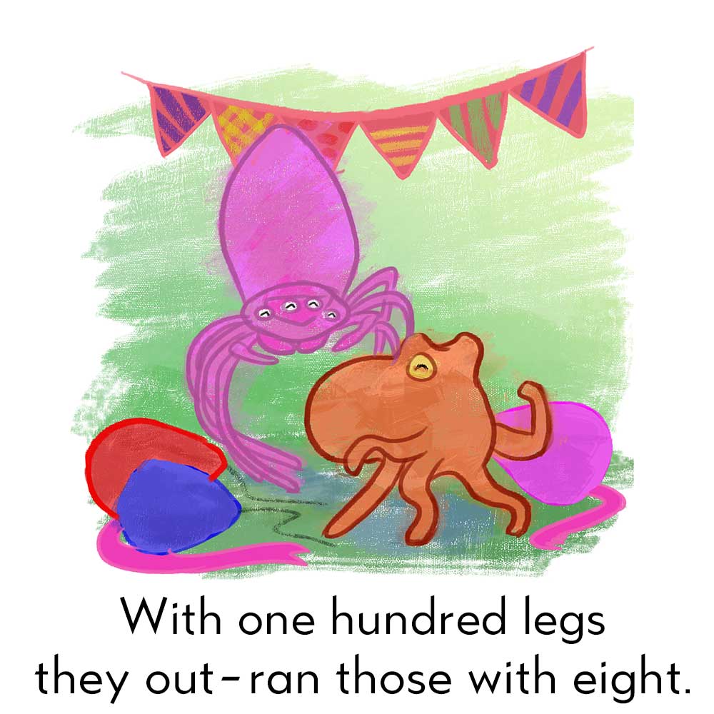 Poems for Kids Ollie the Octopus and Sukey the Spider page 16