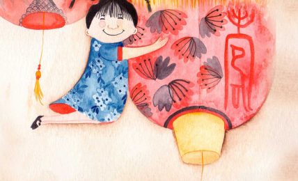 bedtime stories Janice Goes To Chinatown short stories for kids header illustration