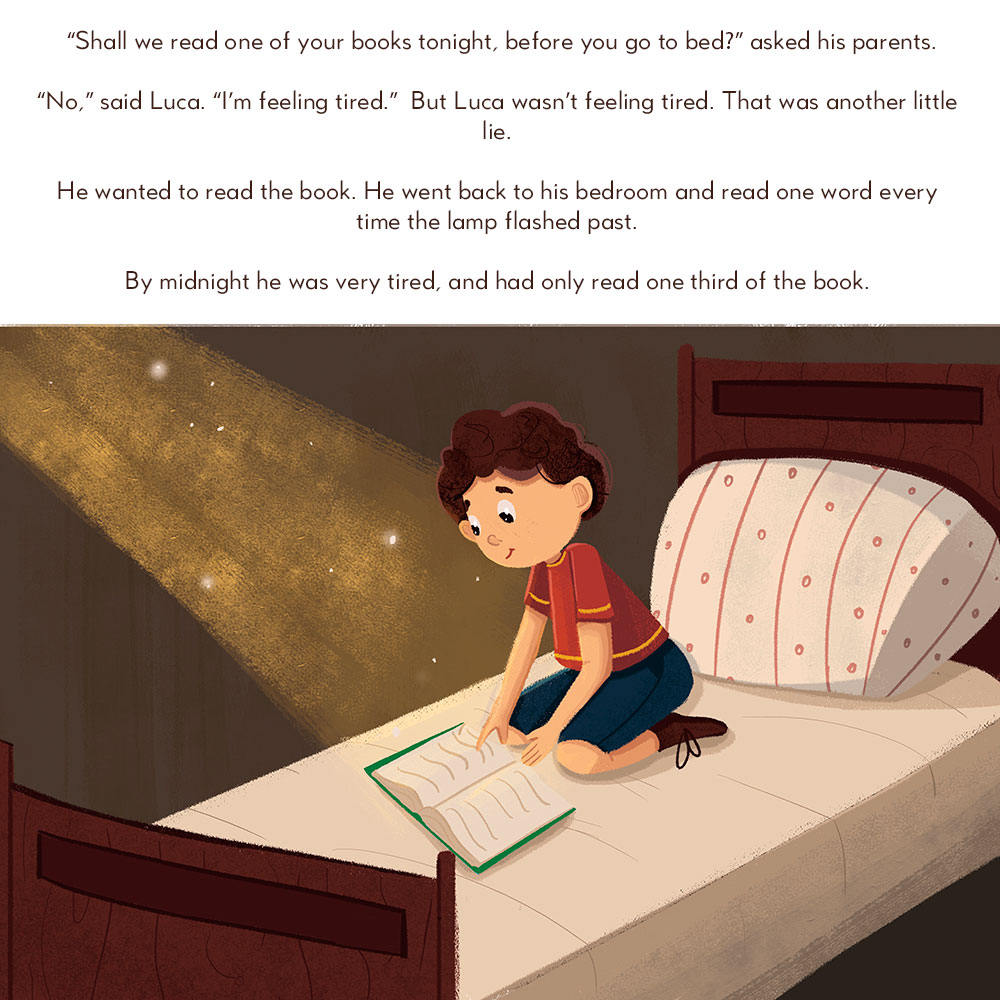 Bedtime stories The Little Lie by Jade Maitre page 13