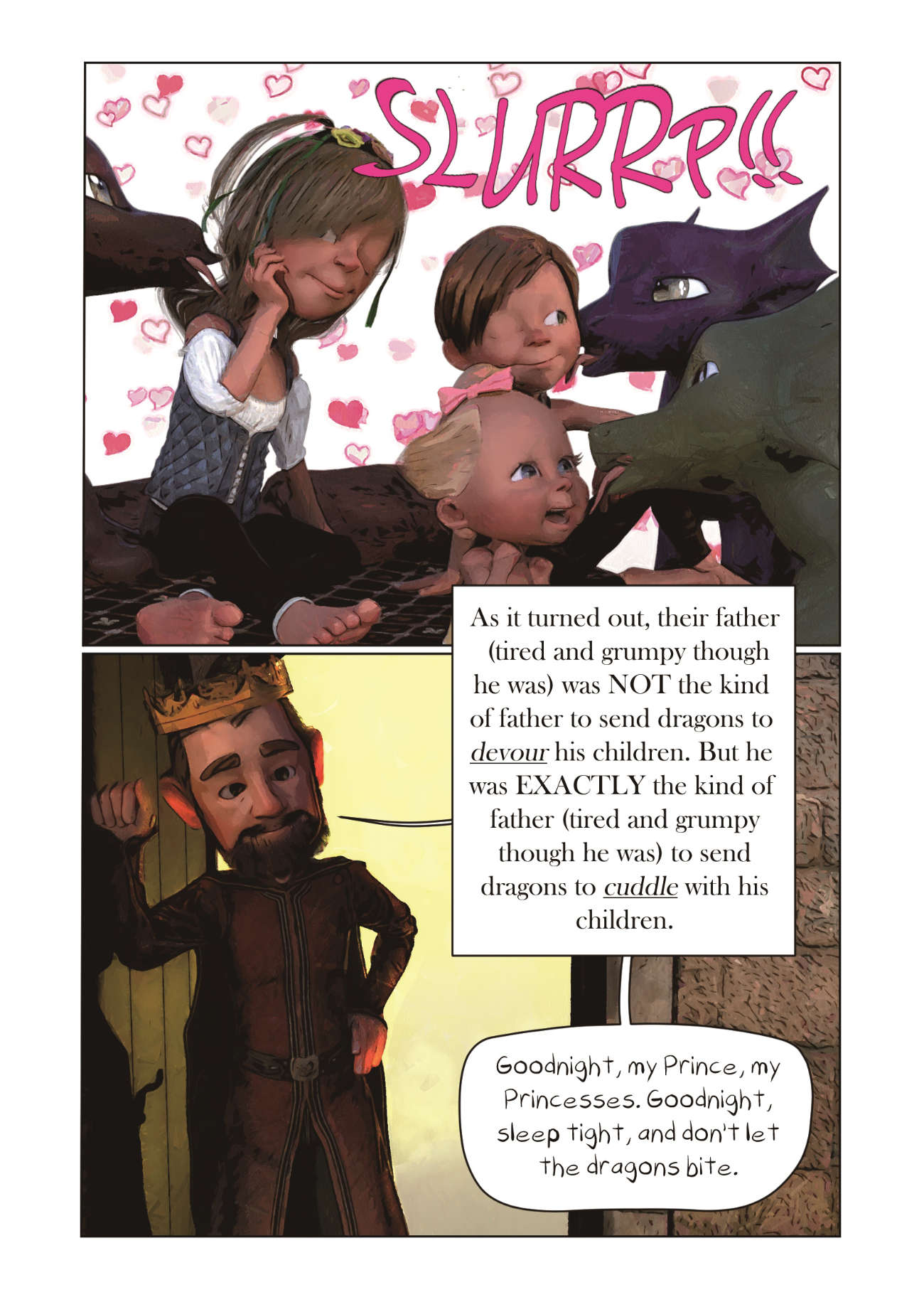 Bedtime stories Dont Let The Dragons Bite free books for kids page 18