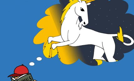 Fairy Tales The Missing Unicorn bedtime stories for kids illustration