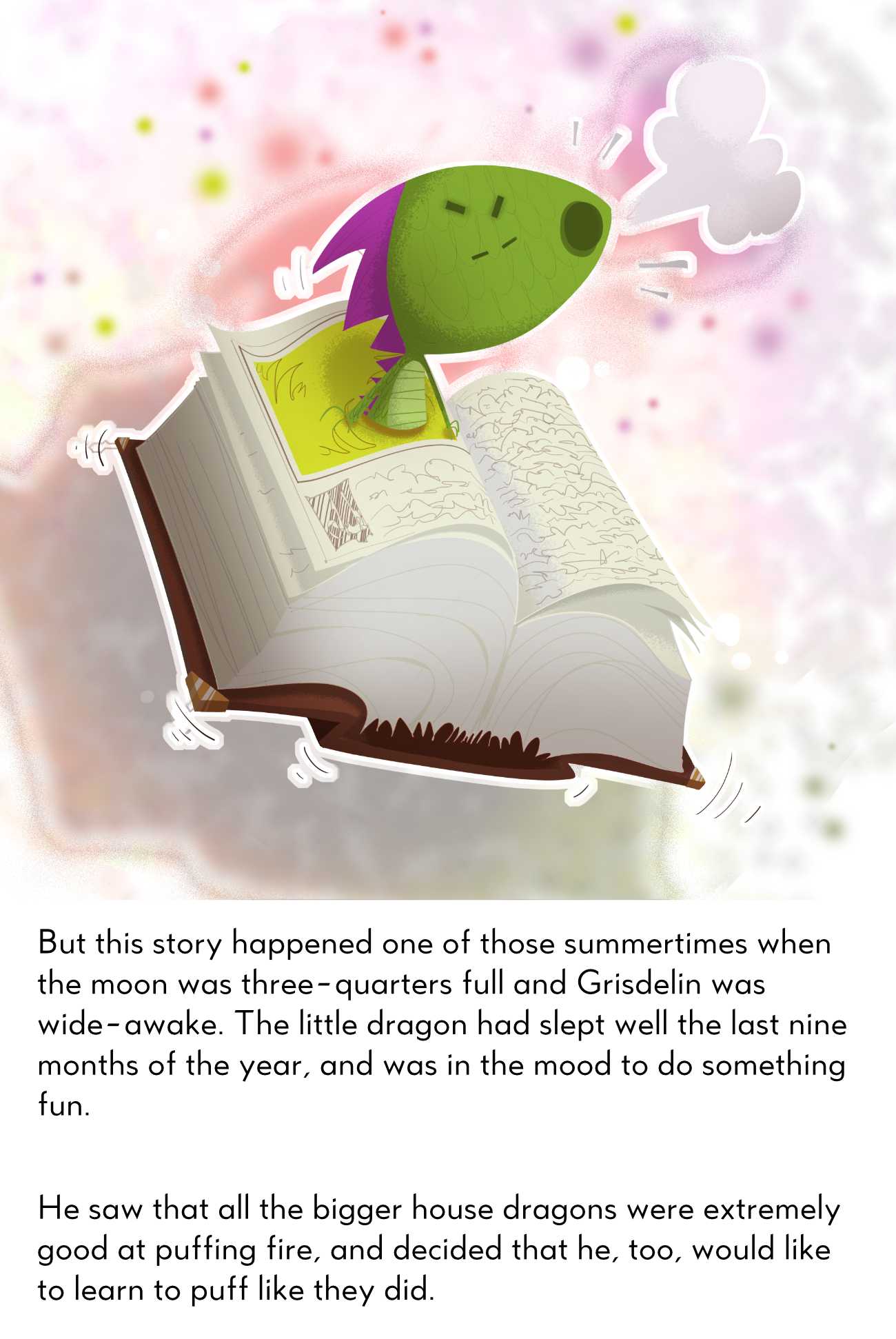 bedtime stories The Dragon Who Couldnt Puff free books for kids online 4