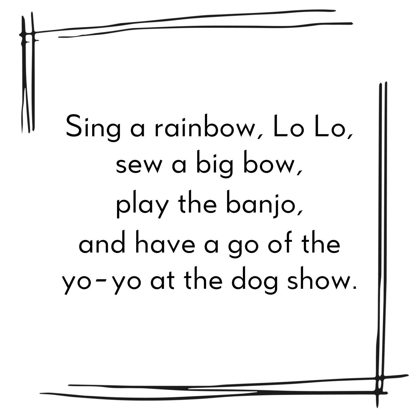Bedtime Stories Have a Go Of The Yo Yo Lo Lo funny kids books page 5a