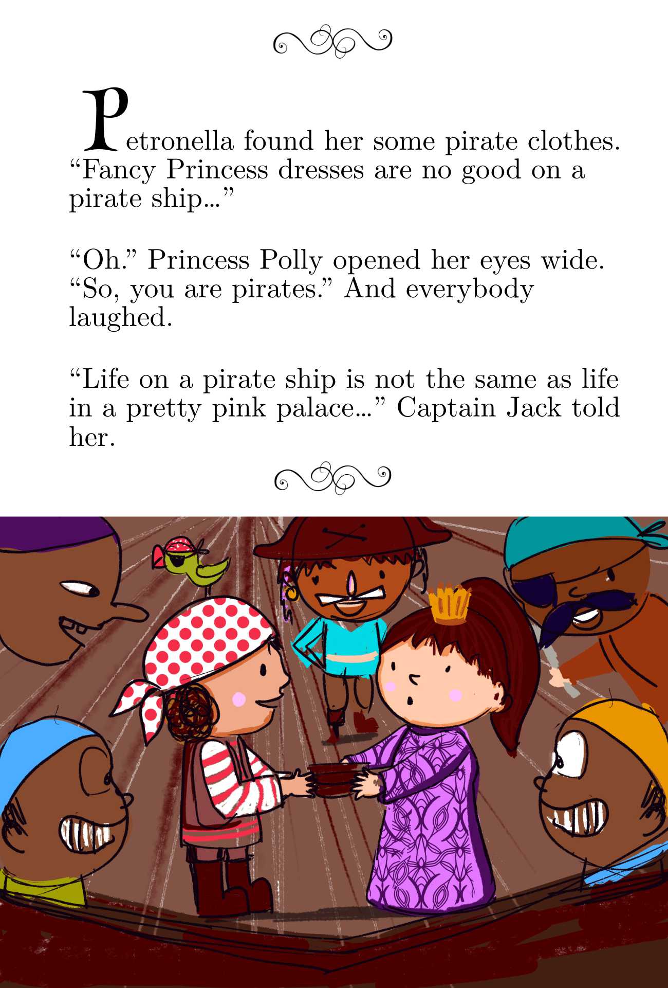 Bedtime Stories Polly Pirate Princess Short Stories for Kids page 10