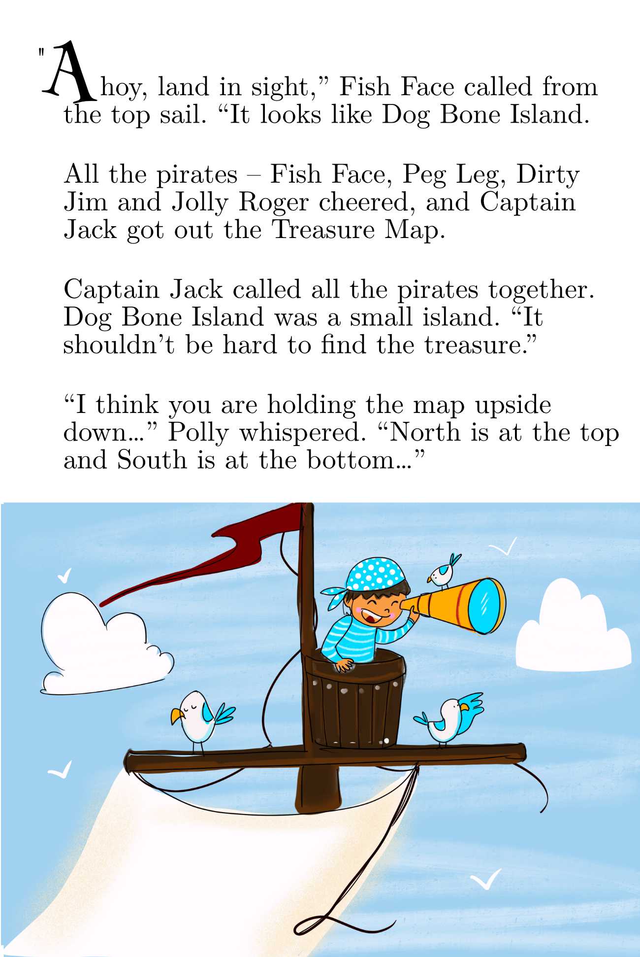 Bedtime Stories Polly Pirate Princess Short Stories for Kids page 14