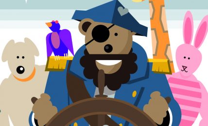 Bedtime stories Teddy Bear Pirate free kids books online header
