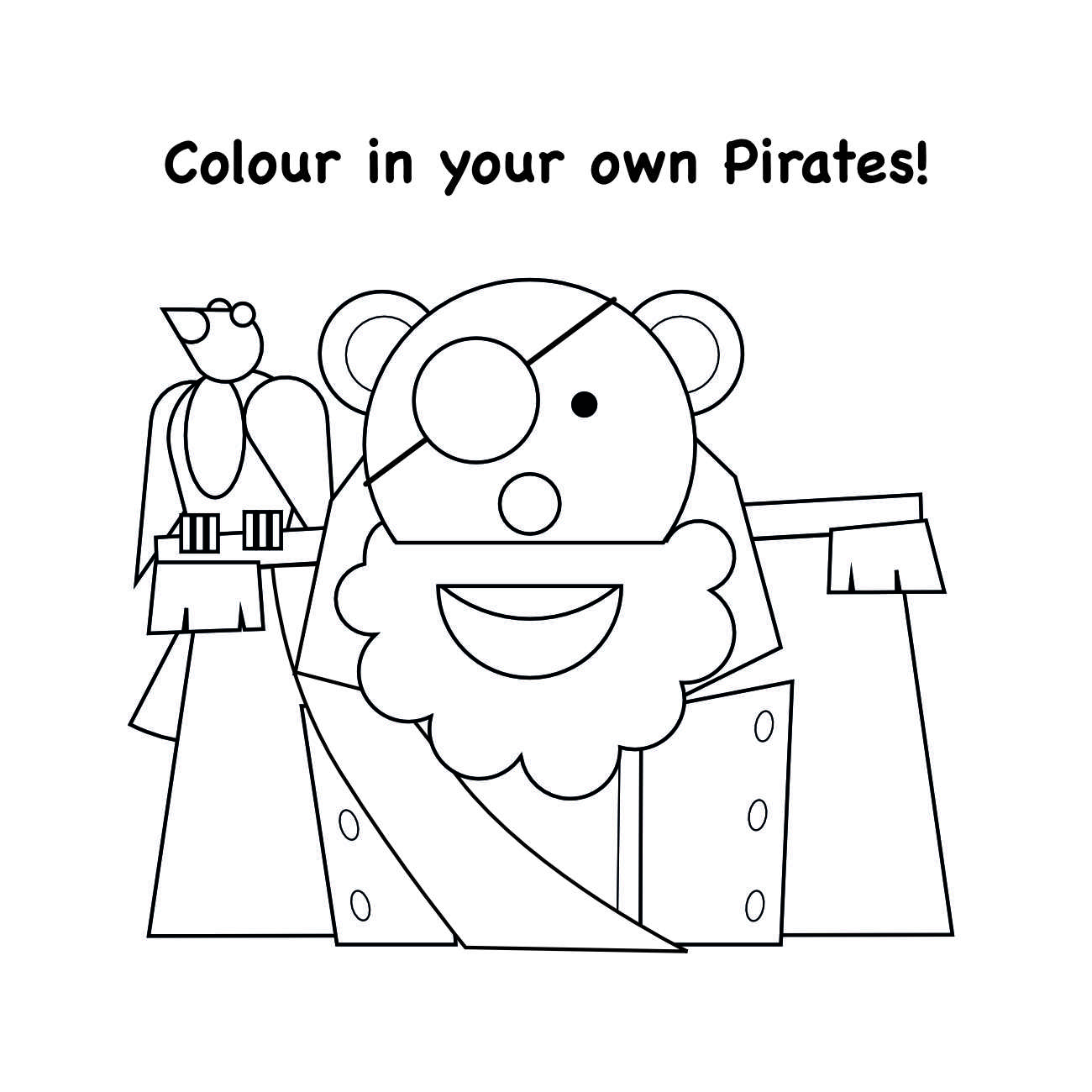 Bedtime stories Teddy Bear Pirate free kids books online page 25