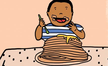 Bedtime Stories The Boy Who Only Ate Pancakes short stories for kids header