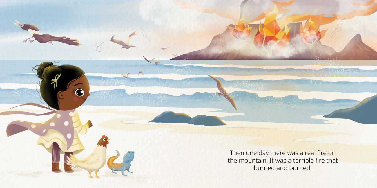 Bedtime Stories Theres a Fire on the Mountain short stories for kids page 4