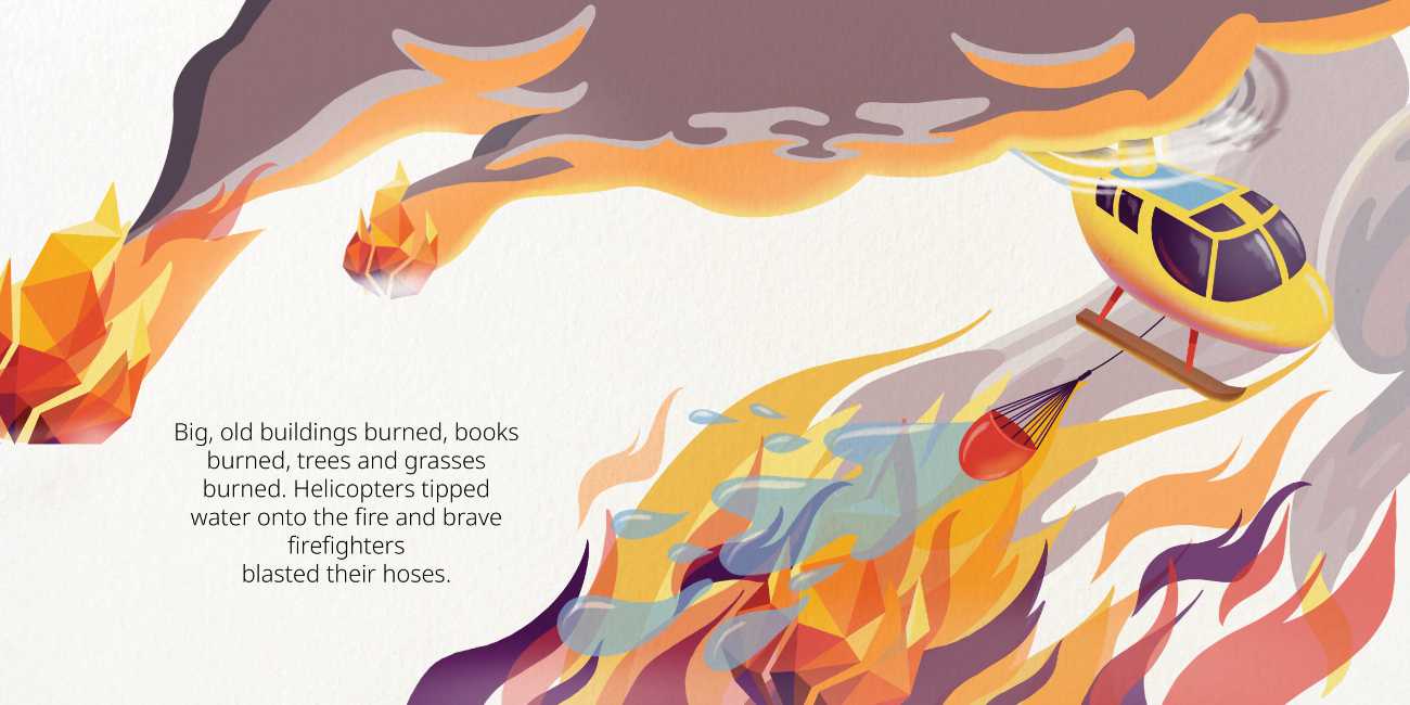 Bedtime Stories Theres a Fire on the Mountain short stories for kids page 5