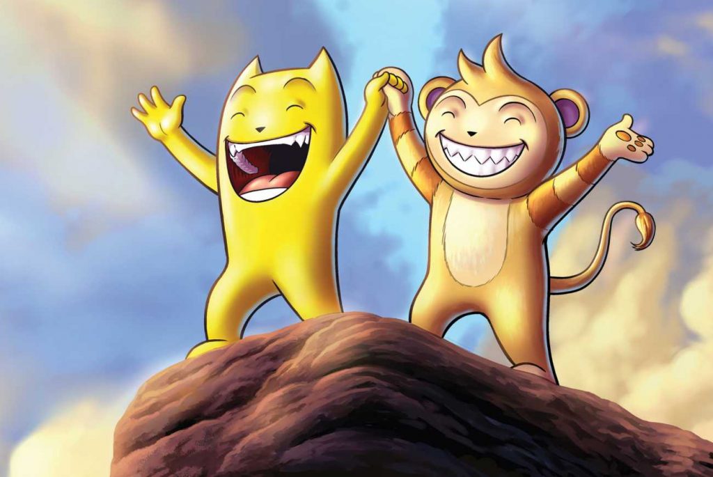 Bedtime stories Lion King Monster Me Free Kids Comic header
