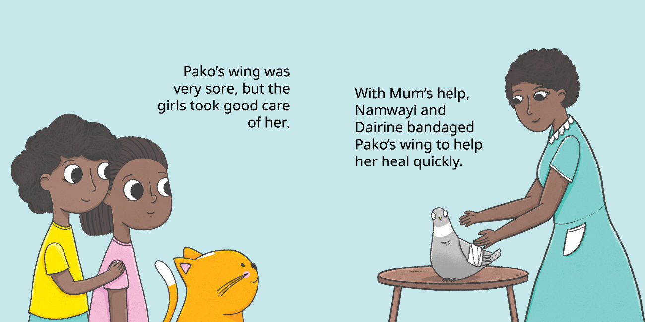 Bedtime stories Pako the Pigeon Disappears short stories for kids page 13