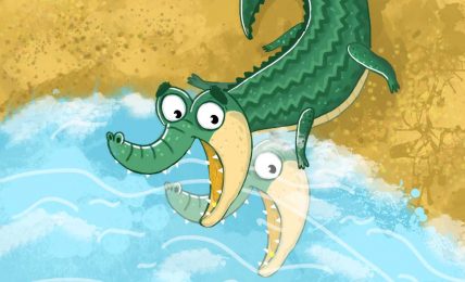 Bedtime stories Cmon Smile Crocodile short stories for kids header