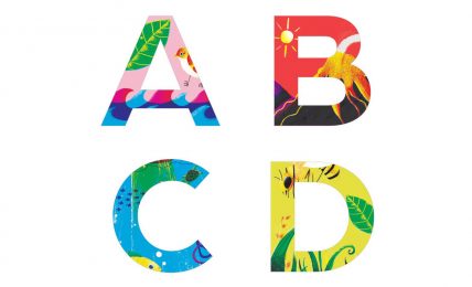 ABCD A Nature Alphabet Book Bedtime Stories and Learning header