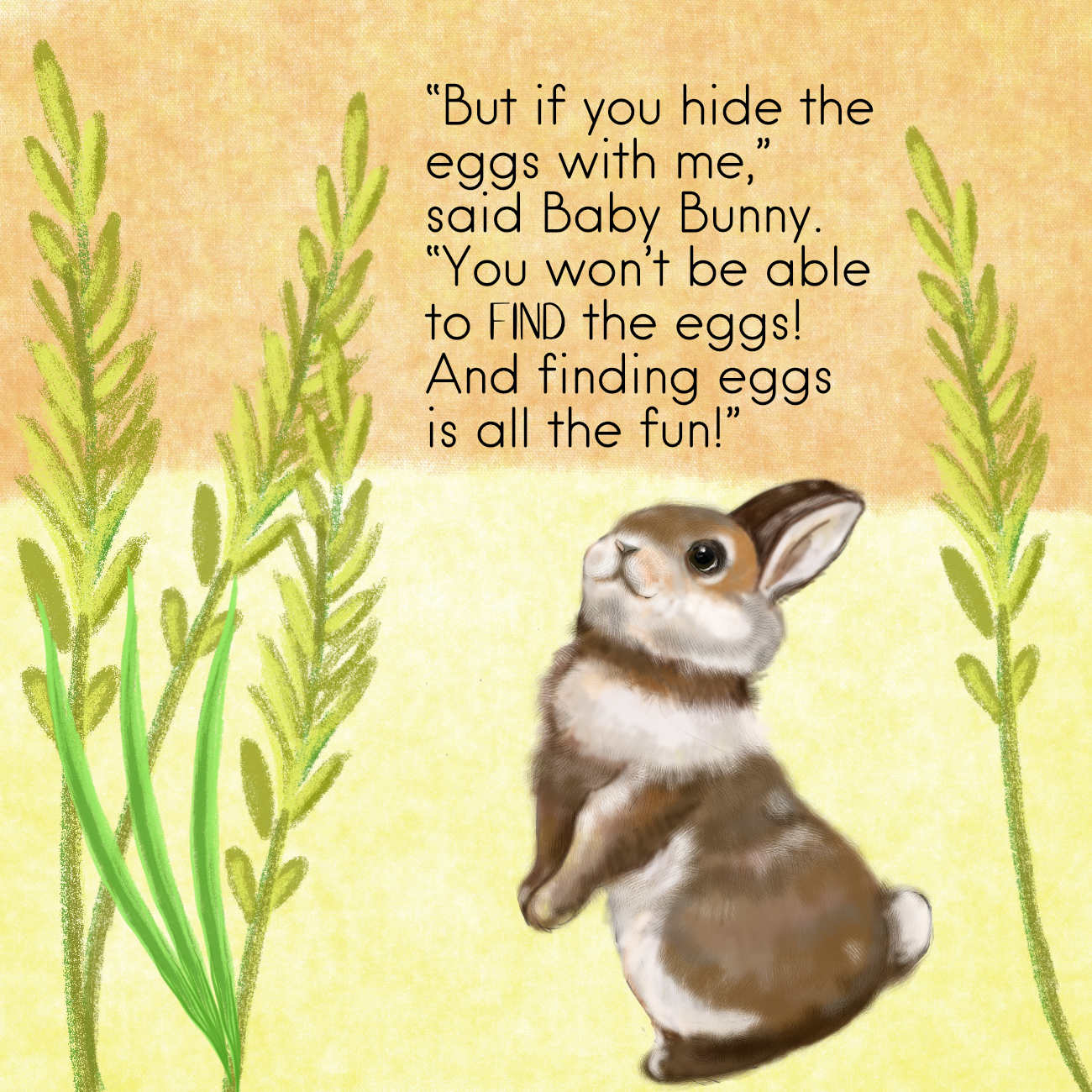 Baby Bunny and the Easter Egg Hunt page 5