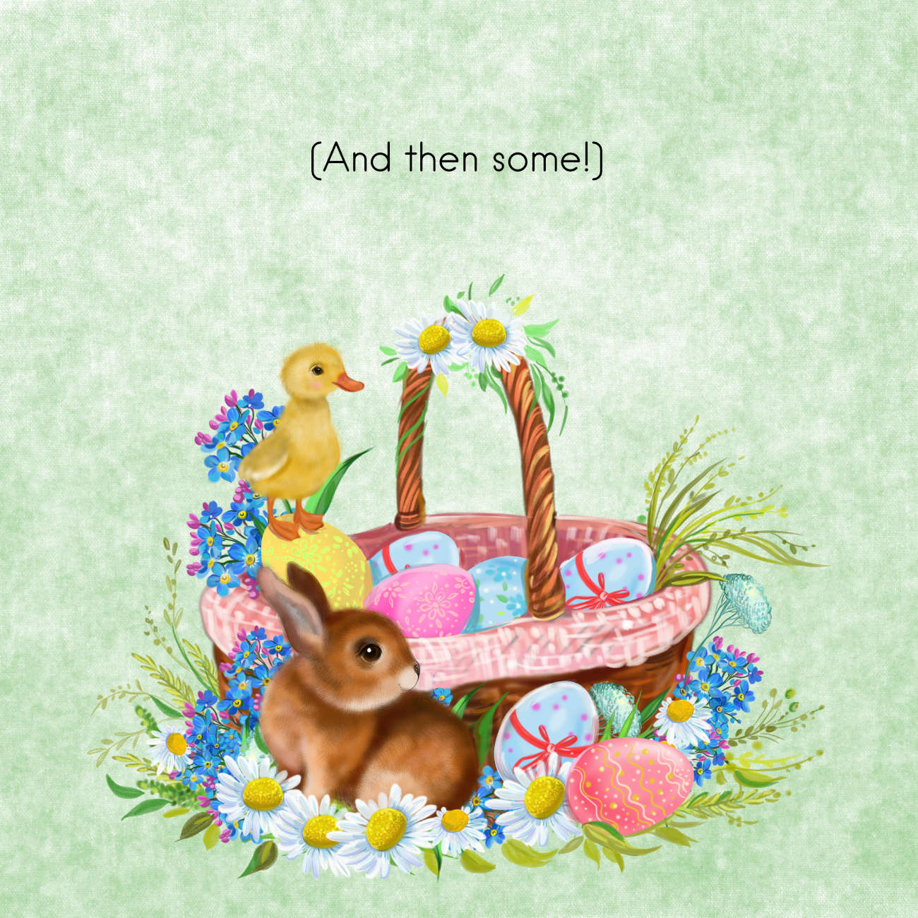 Baby Bunny and the Easter Egg Hunt insert