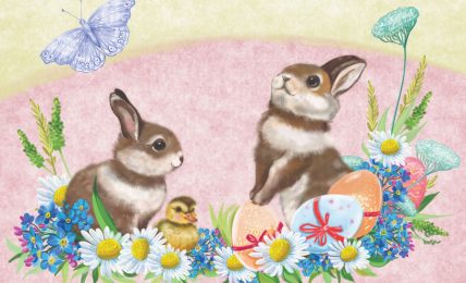 Bedtime stories Baby Bunny and the Easter Picnic short easter stories for kids header