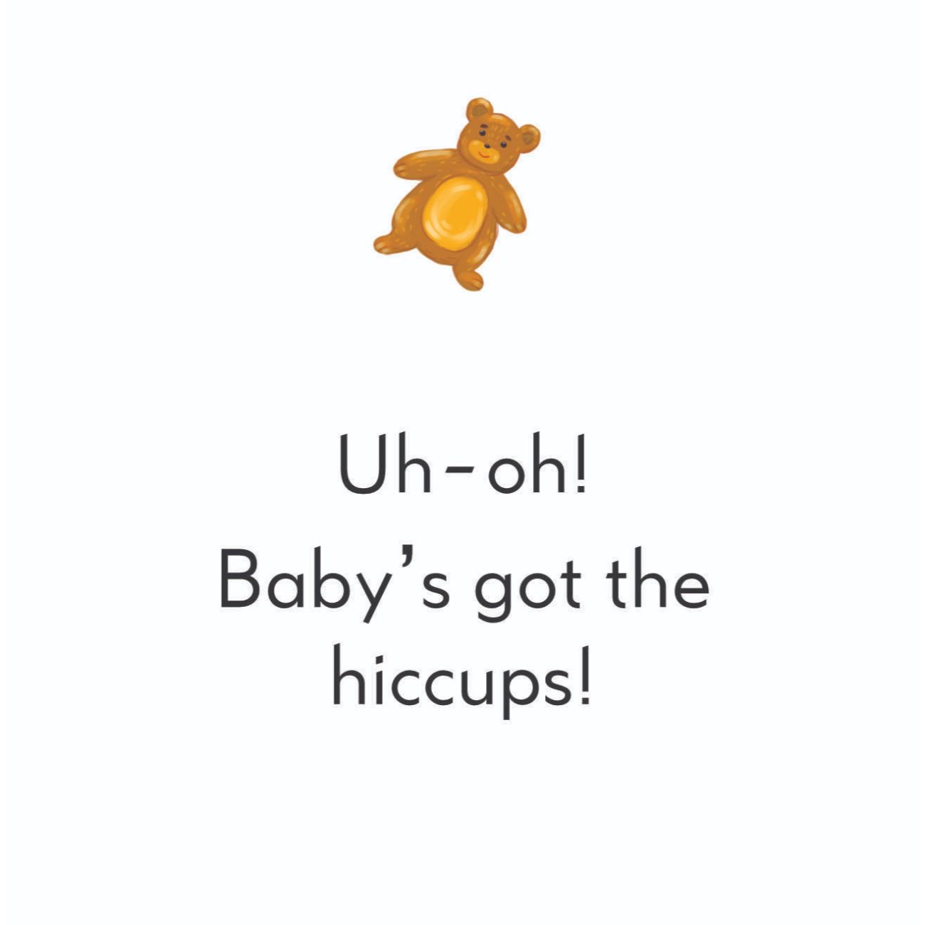 Bedtime stories Baby's Got the Hiccups short stories for kids page 9