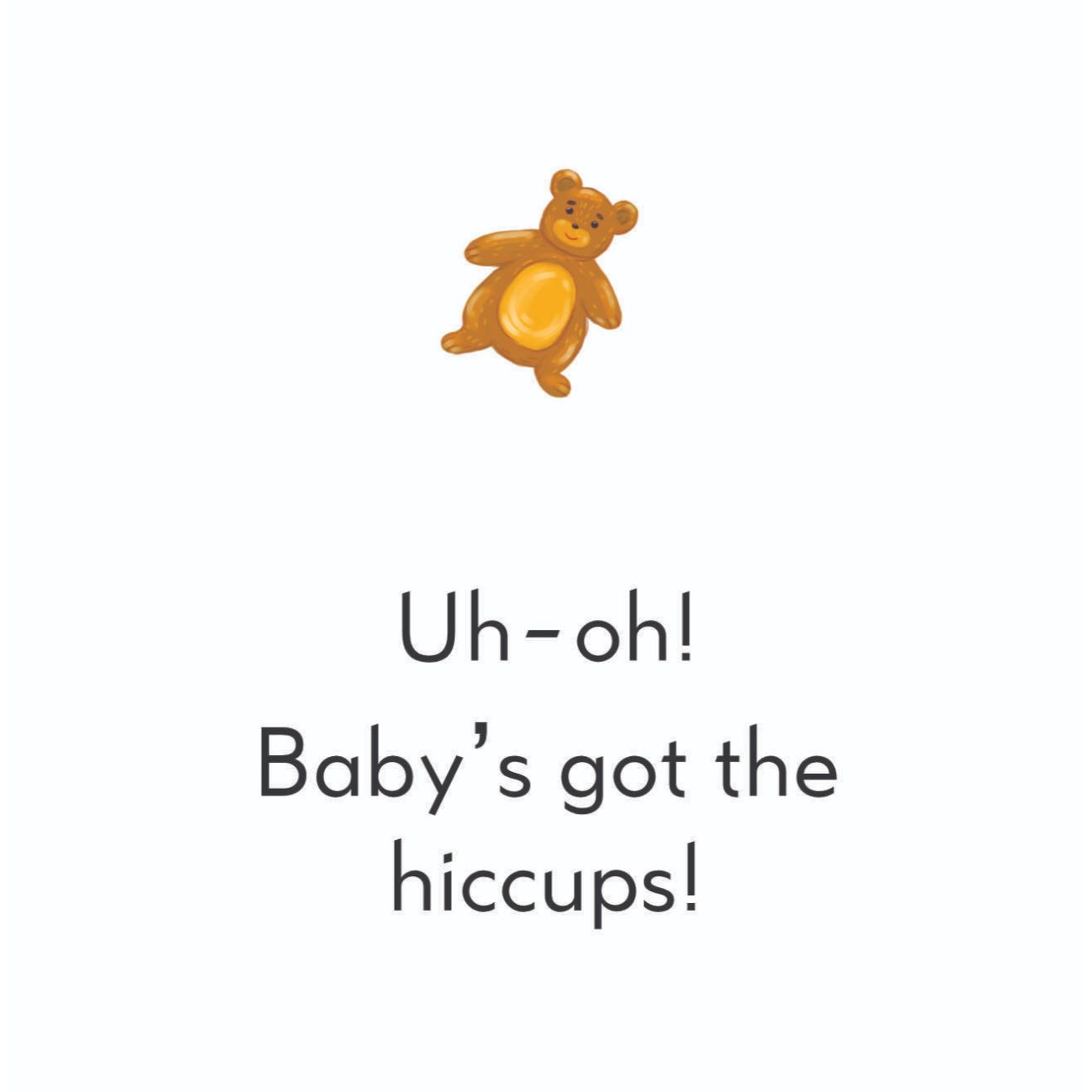 Bedtime stories Baby's Got the Hiccups short stories for kids page 25
