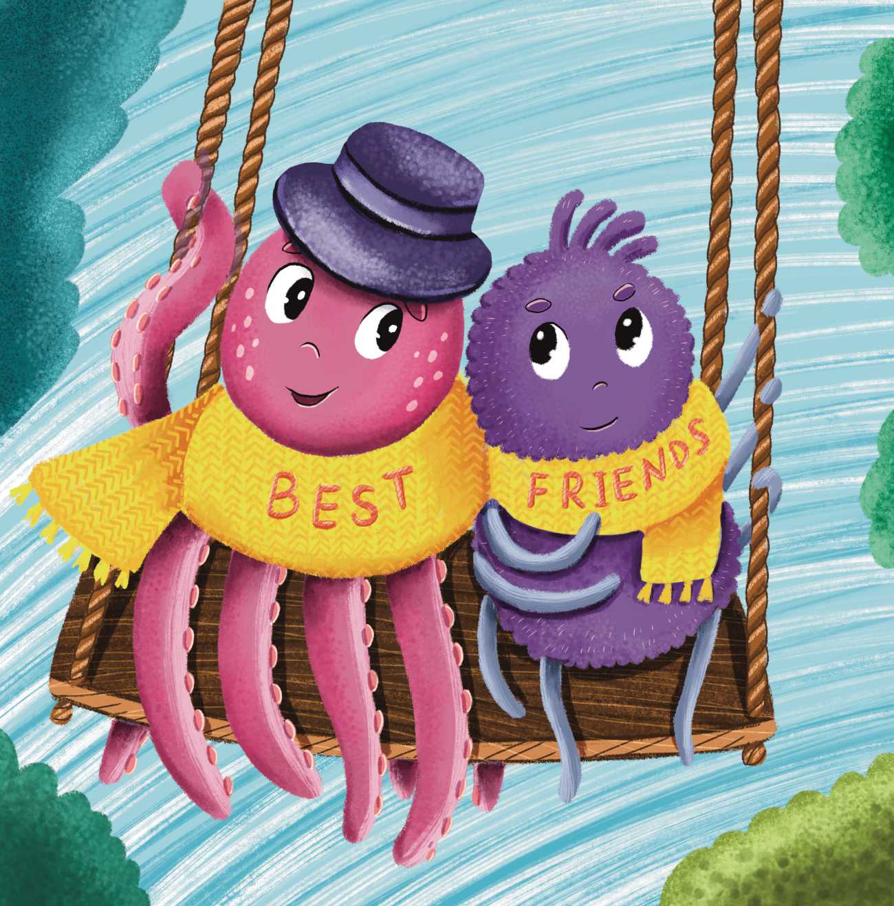Bedtime stories Ollie Octopus and Sukey Spider short stories for kids page 21