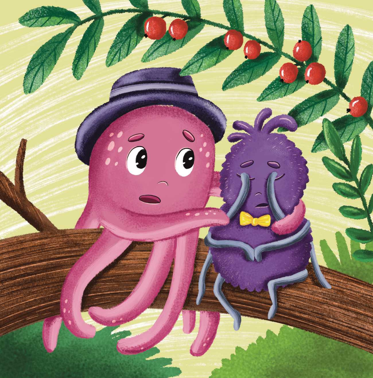 Bedtime stories Ollie Octopus and Sukey Spider short stories for kids page 35