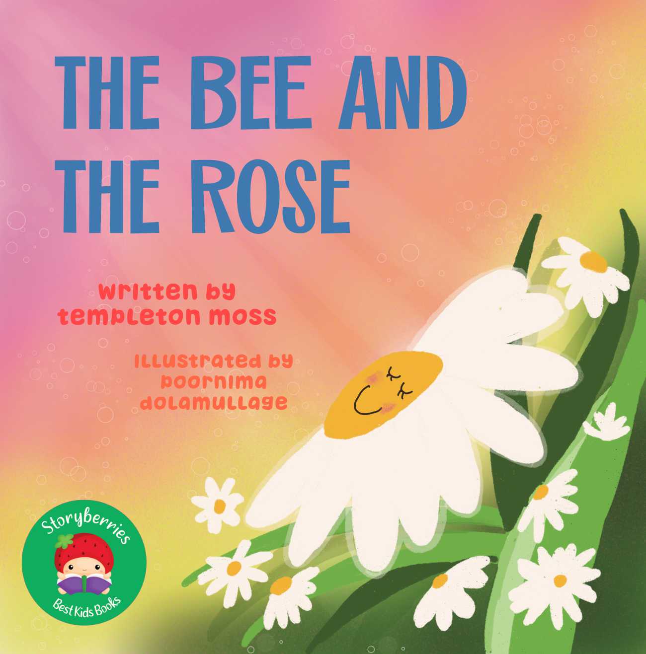 Bedtime stories The Bee and the Rose short stories for kids cover
