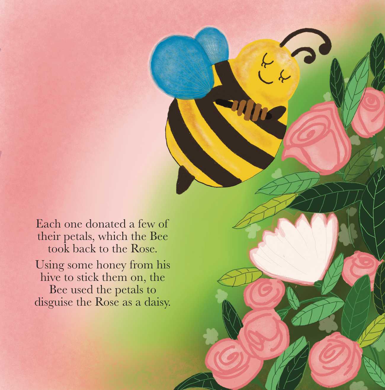 Bedtime stories The Bee and the Rose short stories for kids copyright page 9