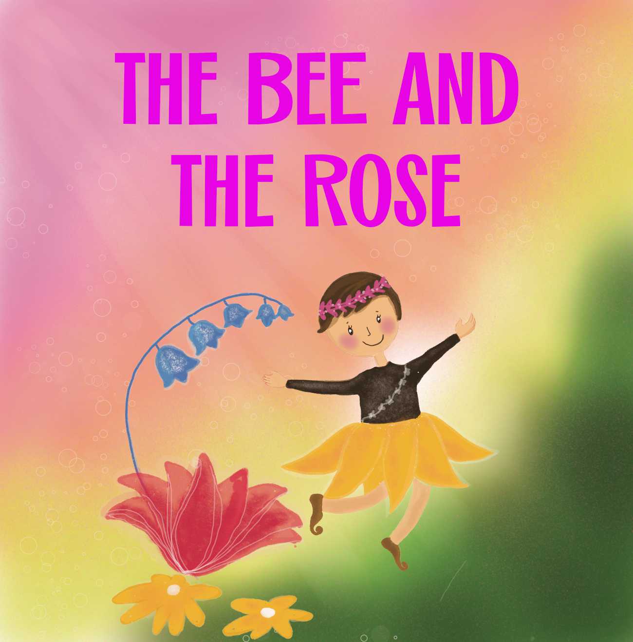 Bedtime stories The Bee and the Rose short stories for kids copyright page 1