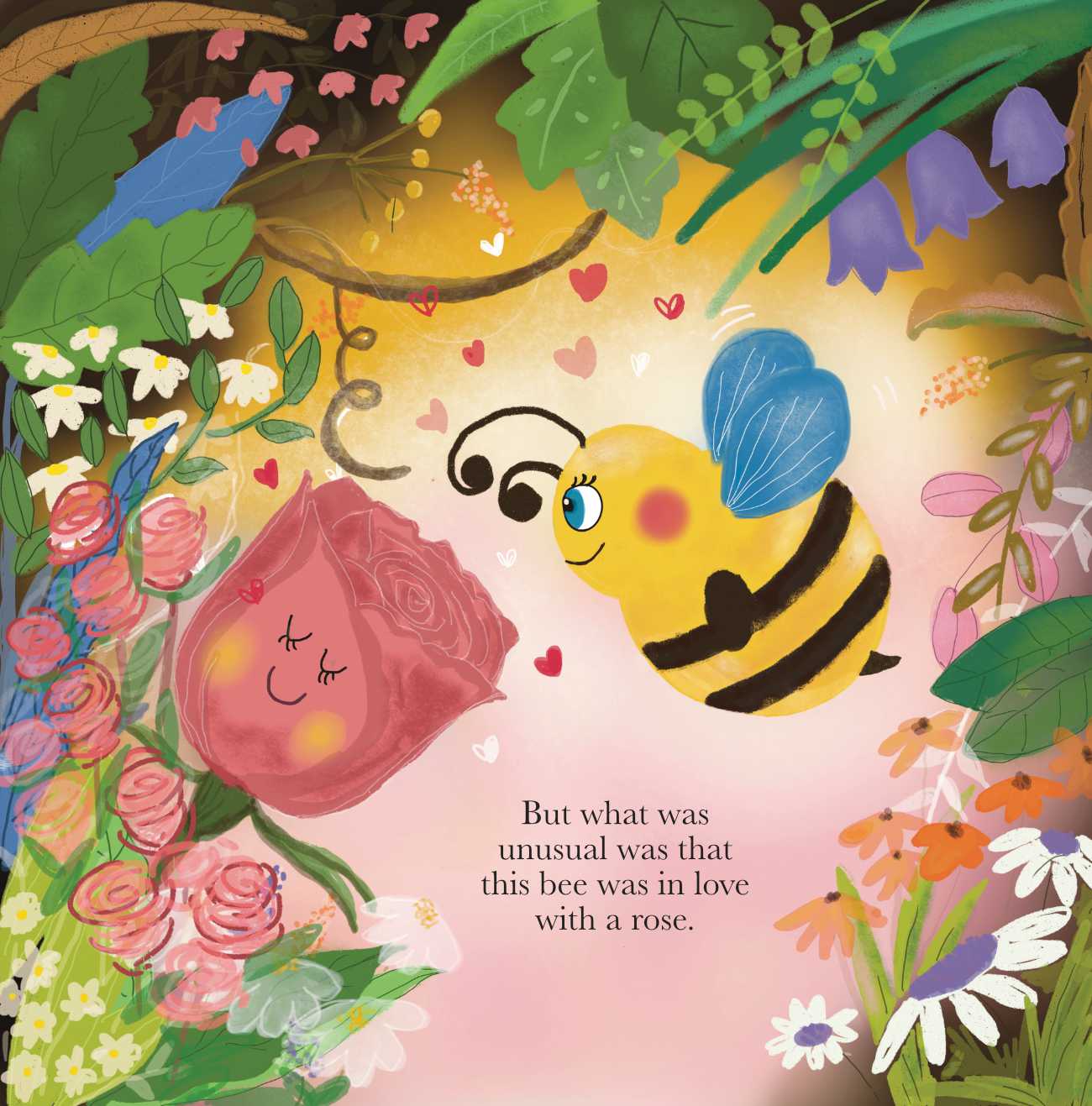 Bedtime stories The Bee and the Rose short stories for kids copyright page 3