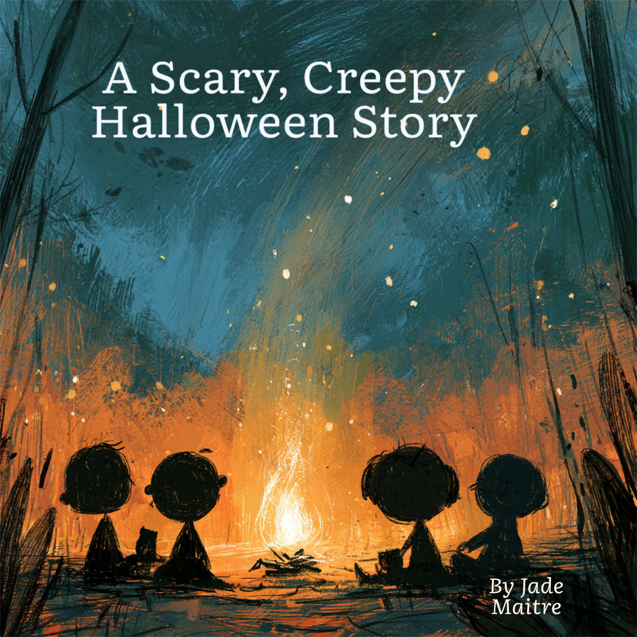 A Scary Creepy Halloween Story by Jade Maitre spooky books for Halloween cover